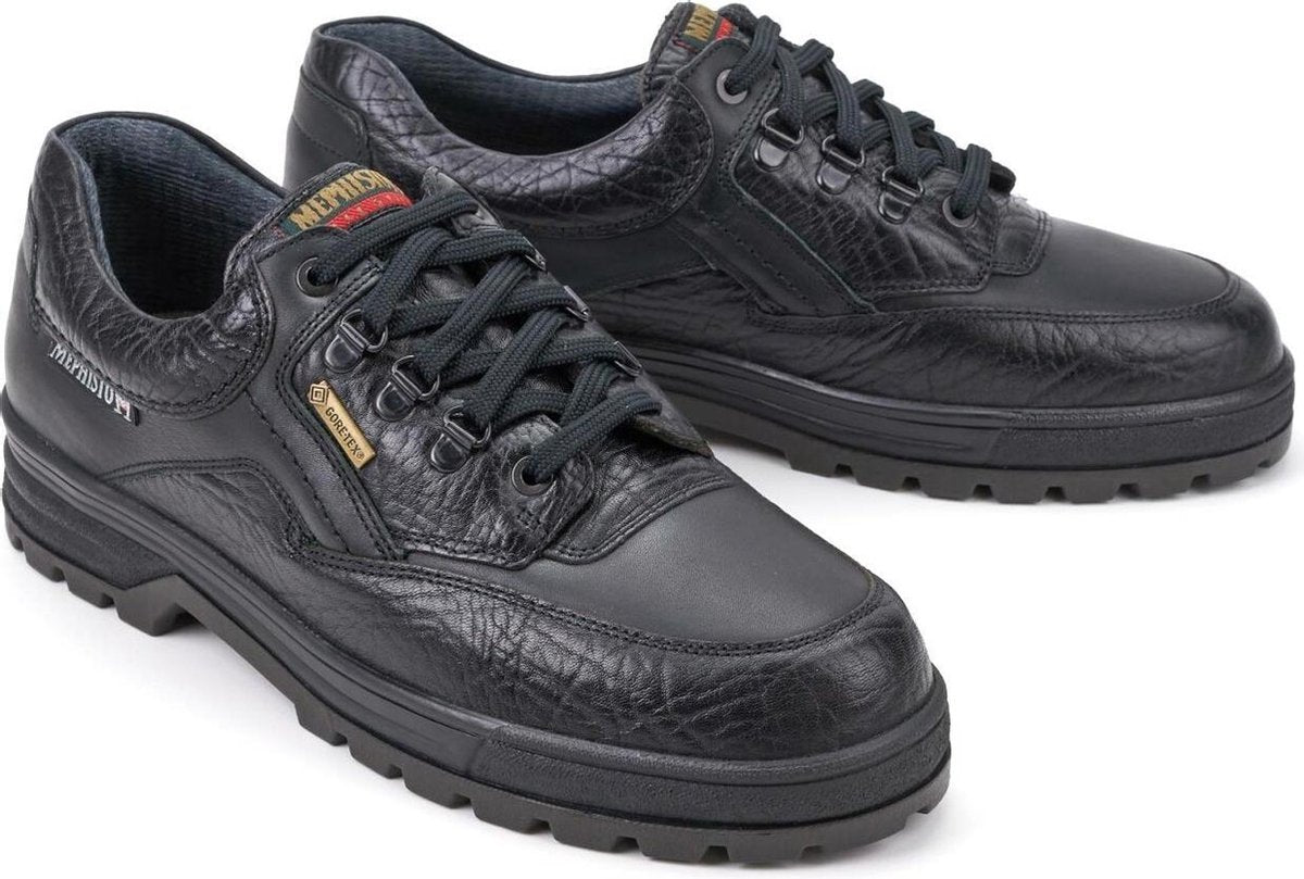Mephisto BARRACUDA heren veterschoen - GORE TEX - zwart - maat 42.5