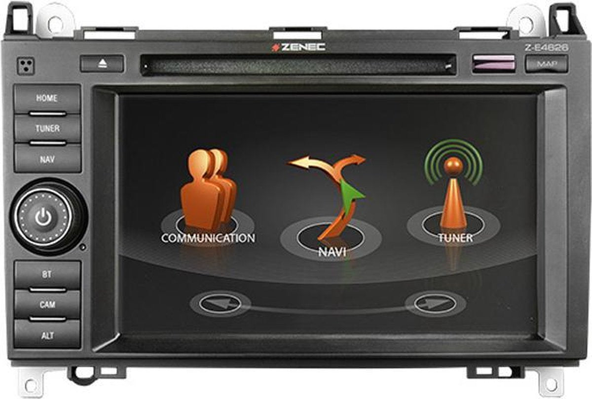 Zenec Z-E4626 - Pasklare navigatie Mercedes A en B-klasse | Sprinter Vito
