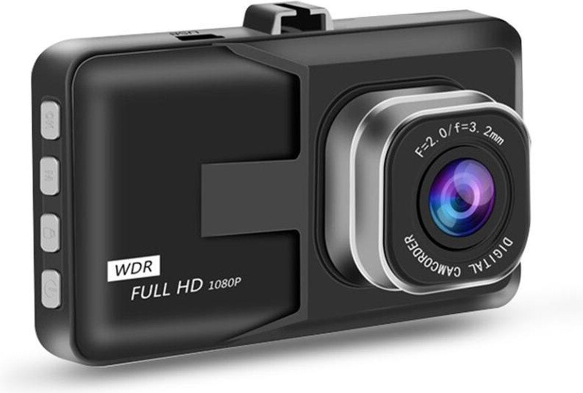 TecEye Dashcam voor Auto Full HD - Dashboard Camera - Parkeermodus - Nachtzicht - Voor Camera - Dashcam Voor Auto - Inclusief 32GB Sd kaart