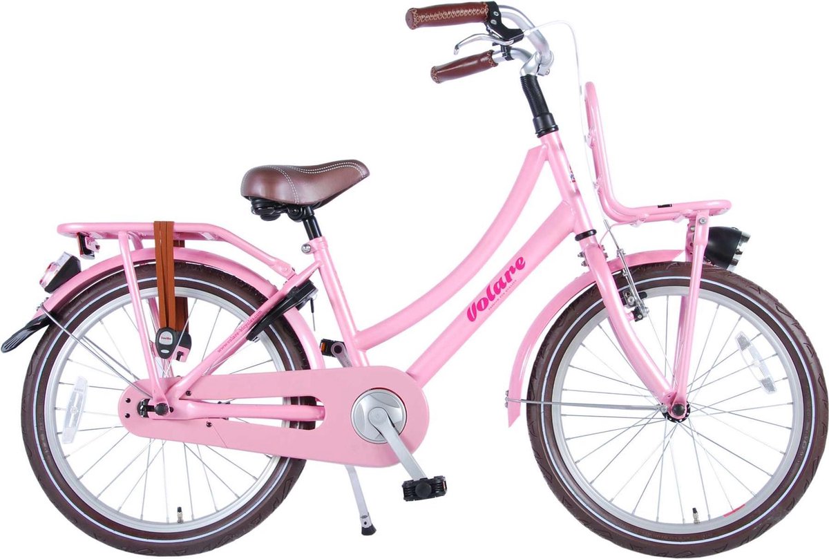 Volare Excellent Kinderfiets - Meisjes - 20 inch - Roze - 95% afgemonteerd