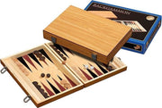 Backgammon Skiathos 1181 Blank Hout 35x23+stenenvak