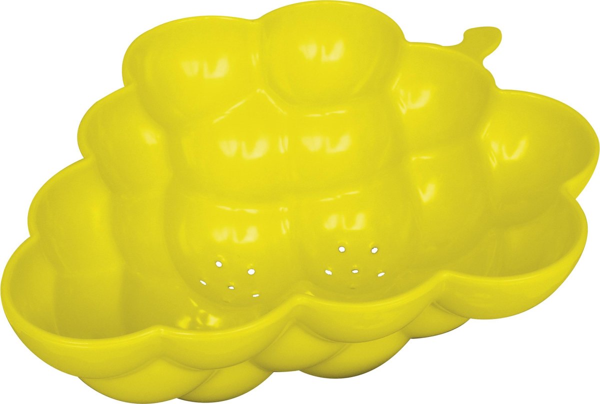 Zak!Designs Kitchen & Garden Vergiet - Druif - Melamine - 24 x 19 cm - Golden