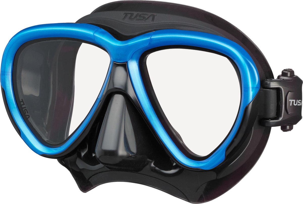 TUSA Intega duikbril - zwart/blauw - M2004-QBFB