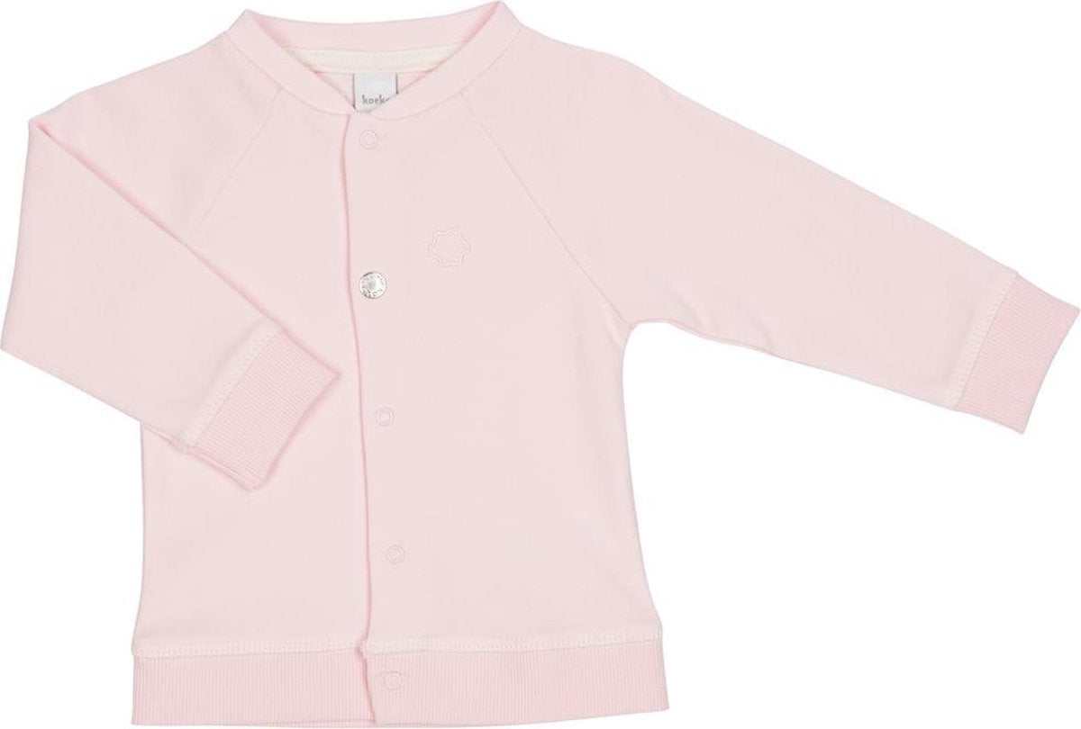 Koeka - Baby vestje Pip - 50/56 - Baby Pink