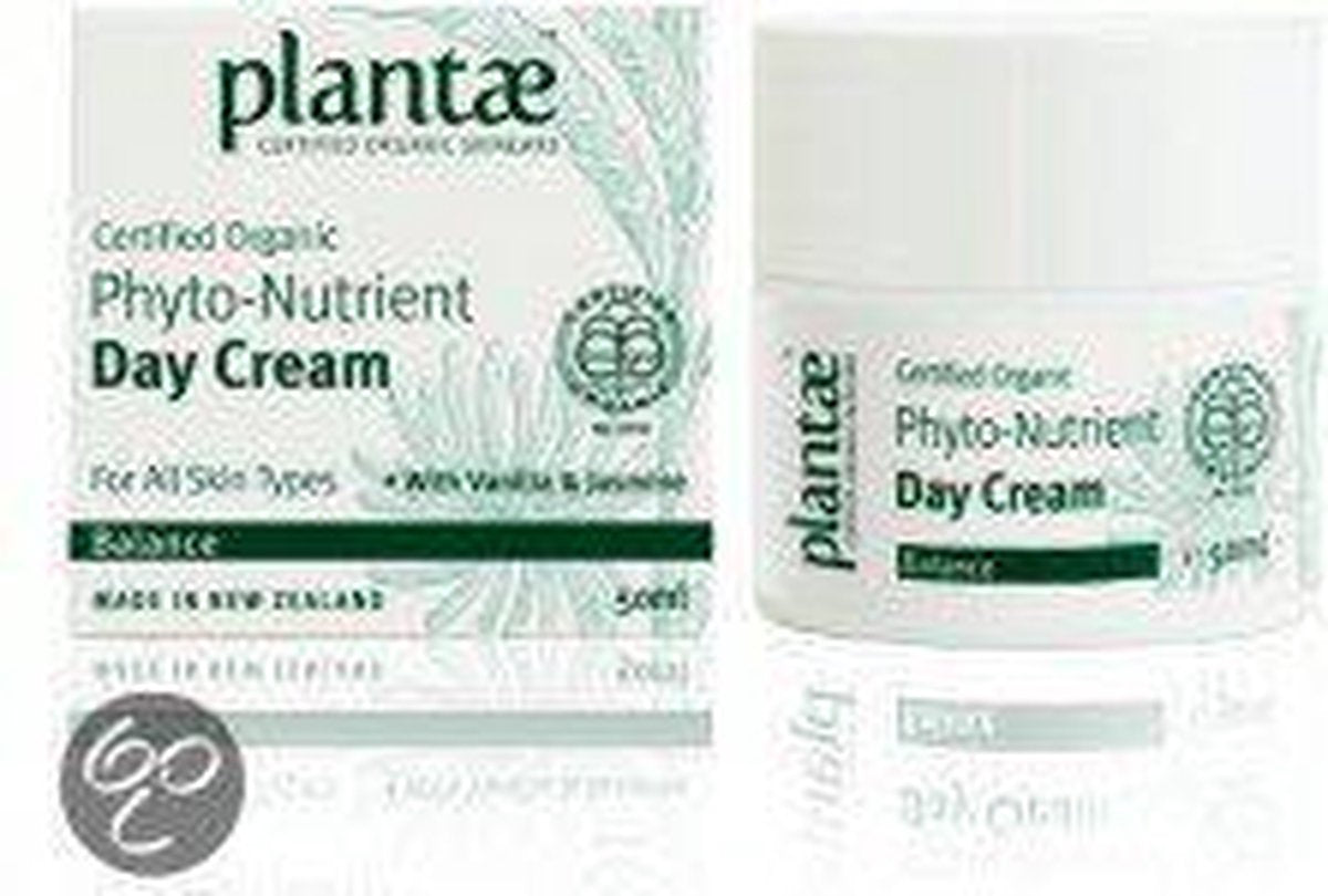PLANTAE Dagcrème met Vanillepeulen - Balance collection - Organische huidverzorging