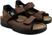 Mephisto Atlas Fit heren sandaal - donkerbruin - maat 37