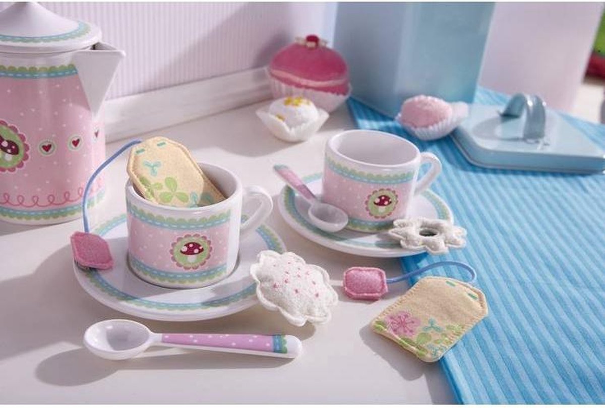 Petit Rose - Theeset Gelukspaddestoel