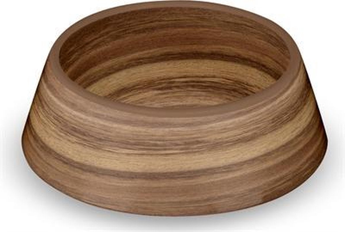 Tarhong voerbak acacia houtprint melamine - 19