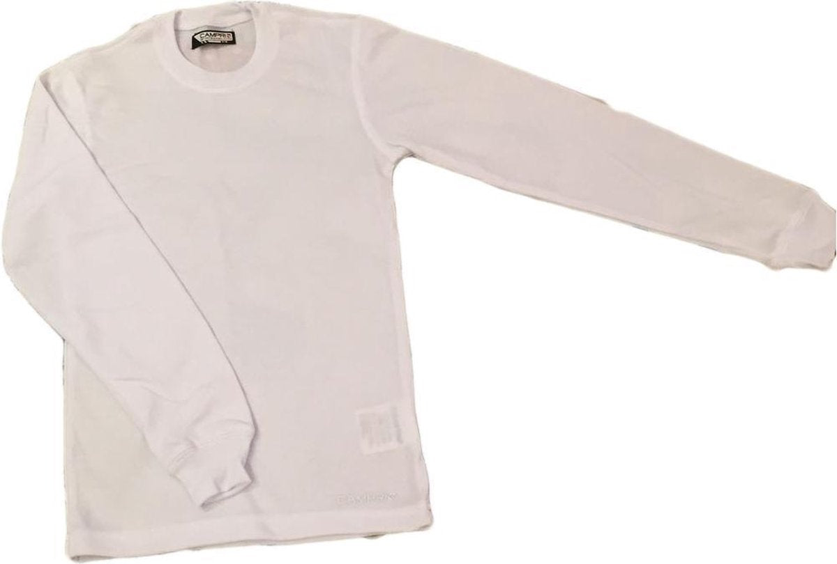 Campri Thermoshirt lange mouw - Sportshirt - Junior - Maat 140 - Wit
