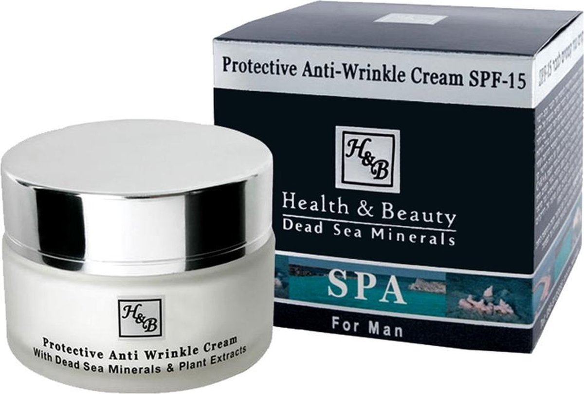 Anti-Rimpel Dagcrème Voor Mannen SPF-15 - 50 ml