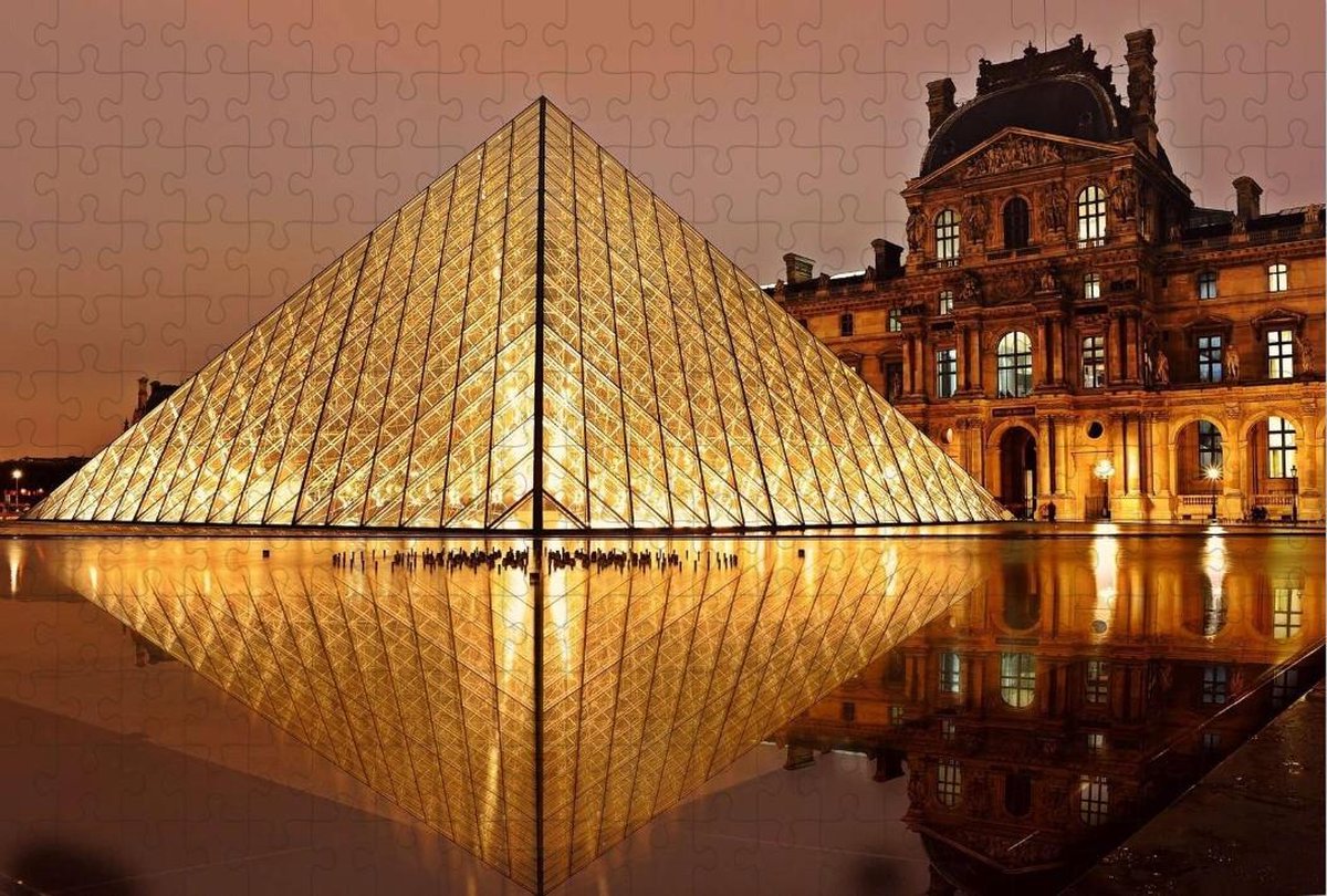 Puzzel met Het Louvre – Parijs – Musea – Puzzel 252 Stukjes