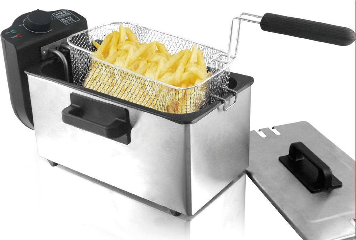 Lentz 10197 - Frituese - RVS - 3 liter