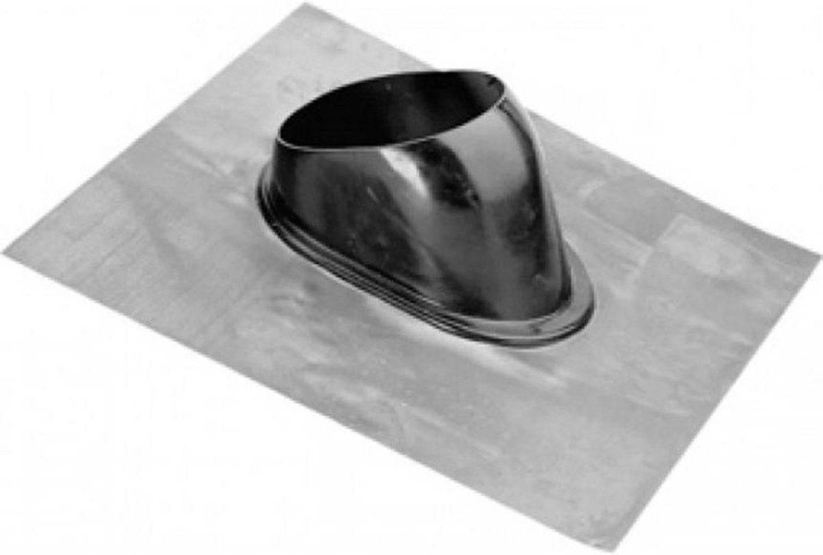 Burgerhout Loodslab en scharnierstuk 140mm zwart