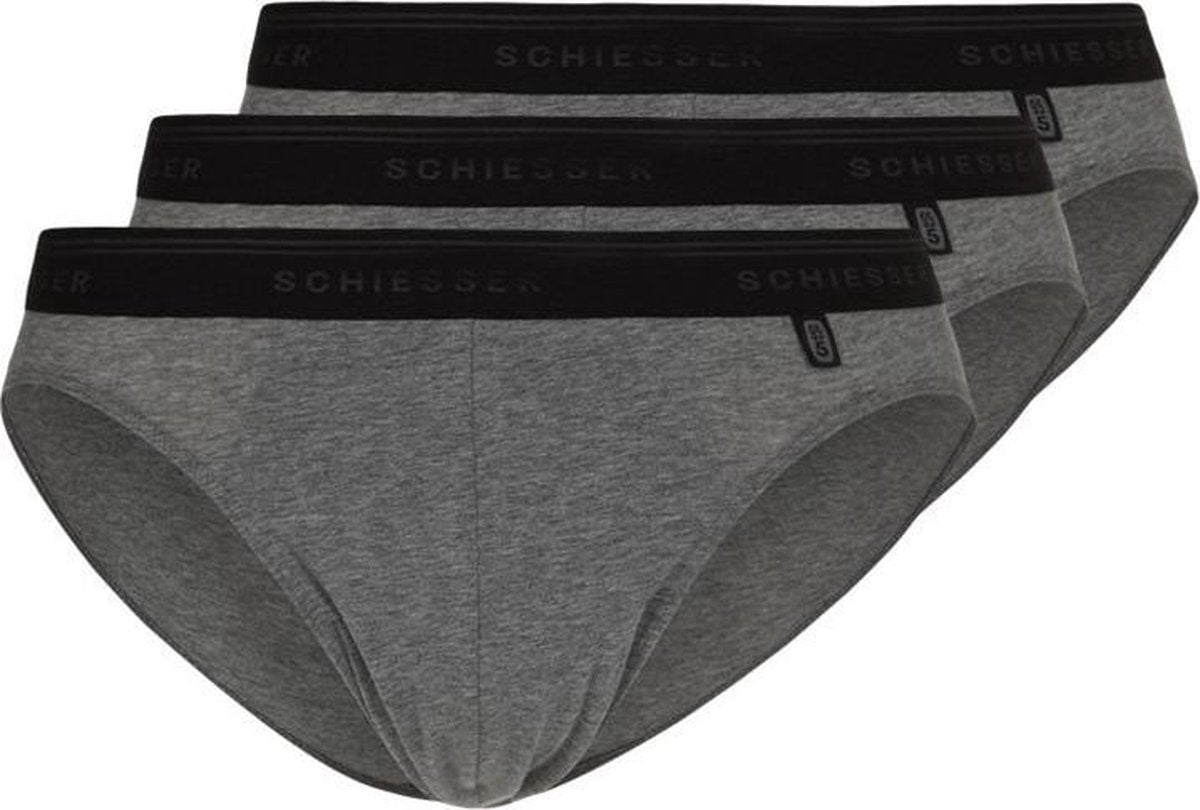 Schiesser - 3-pack Rio Slips Wit - S
