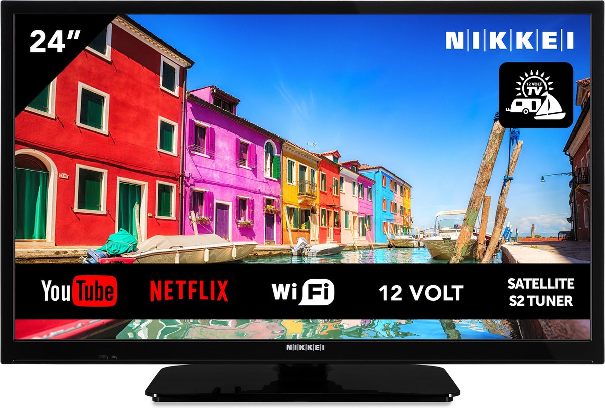 NIKKEI NL24MSMART - 24 inch - HD ready LED - 2020