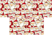 100x Kerstman servetten 33 x 33 cm - Kerstservetten
