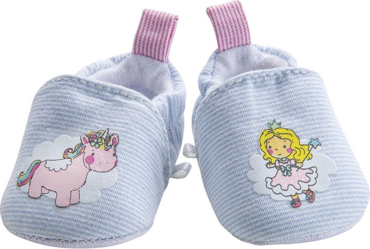 Heless Poppenschoenen Eenhoorn 30-34 Cm Meisjes Polyester Lichtblauw