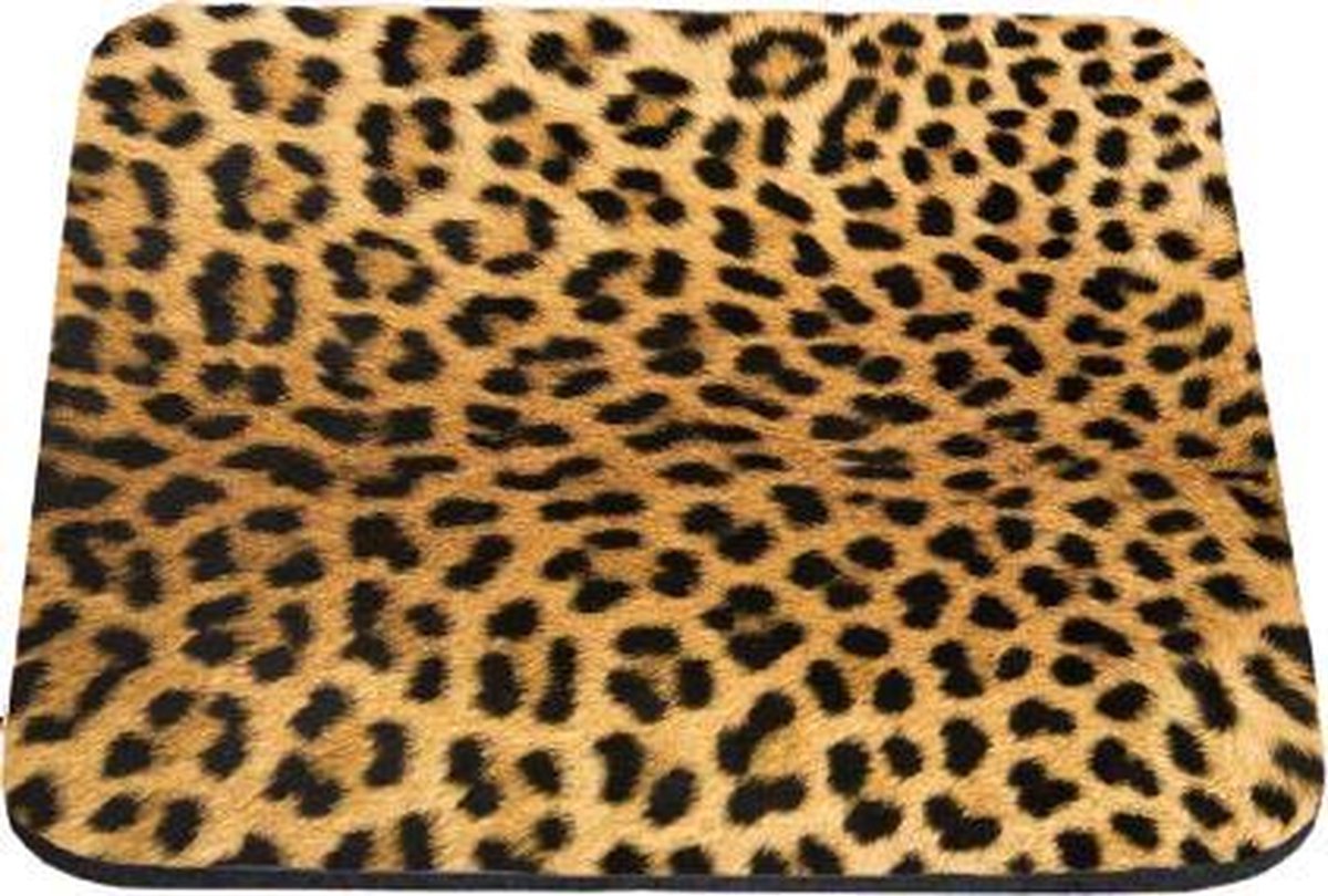 Muismat  - luipaard - panter - leopard - muismatten - 18 x 22 cm - mouse pad - mousepad - print
