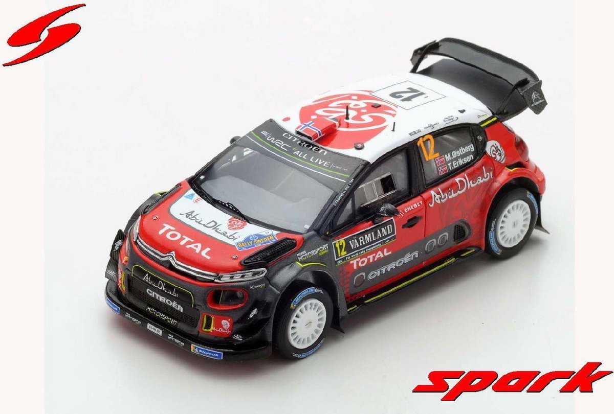 Citroen C3 WRC #12 Rally Sweden 2018
