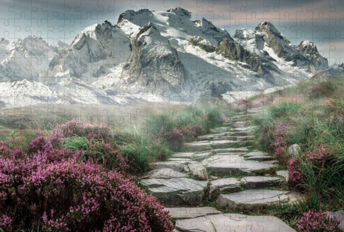 Het Pad Naar De Berg - Legpuzzel 252 stukjes
