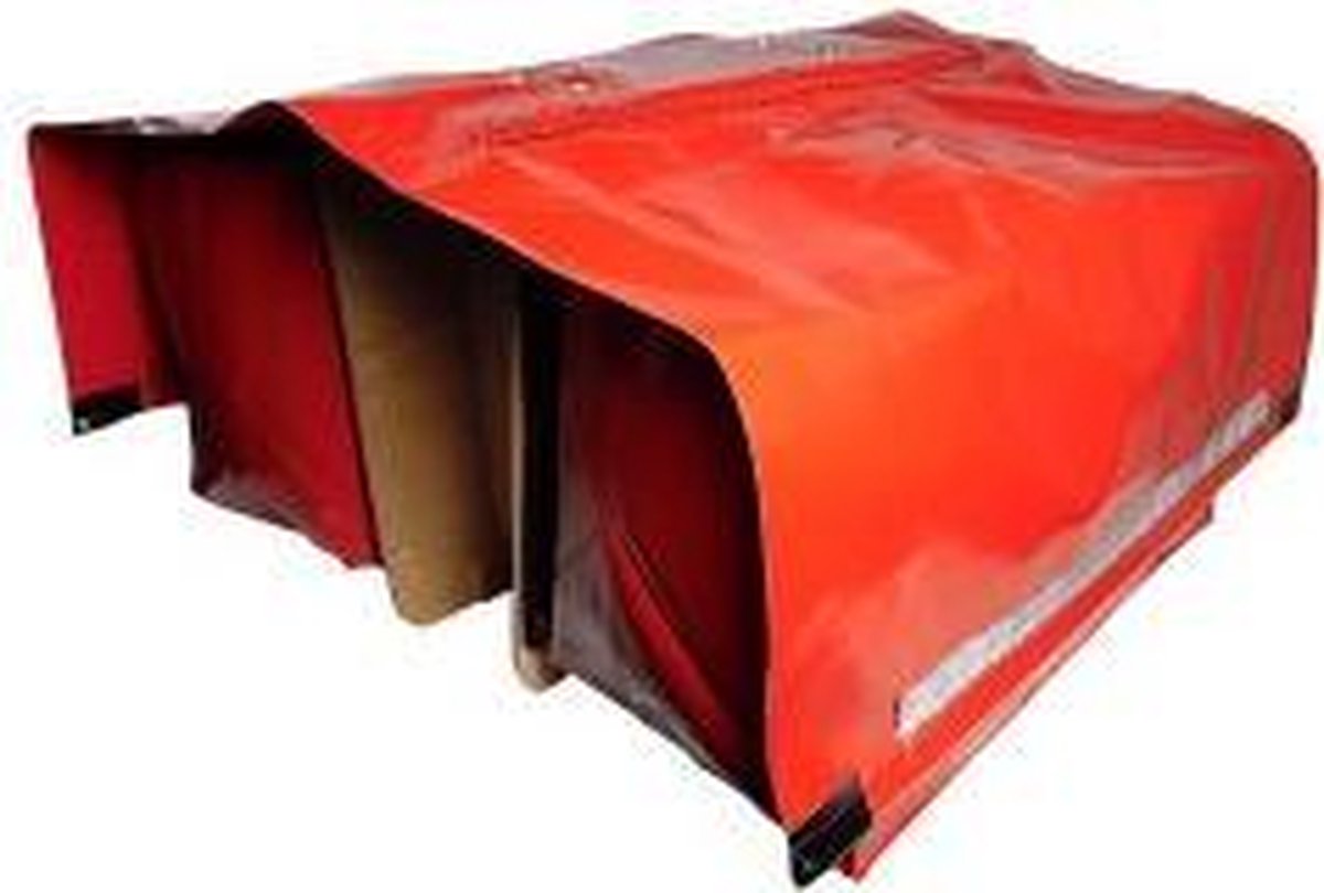 DE POORT krantentas 80L rood