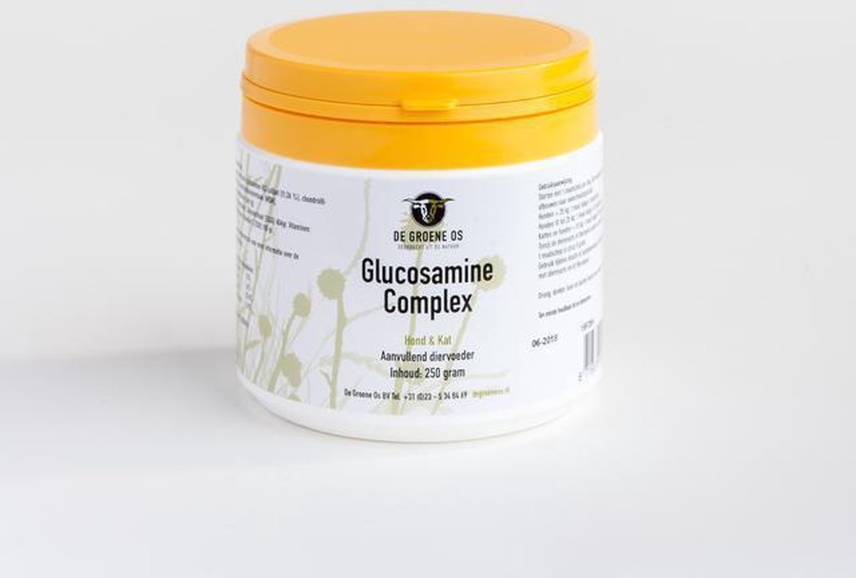 Groene Os Glucosamine Complex 250 gr. hond kat