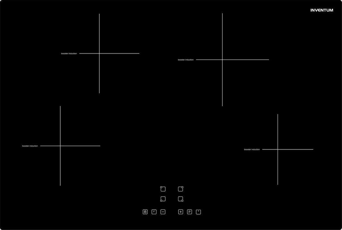Inventum IKI7710 - Inductiekookplaat - 1 fase