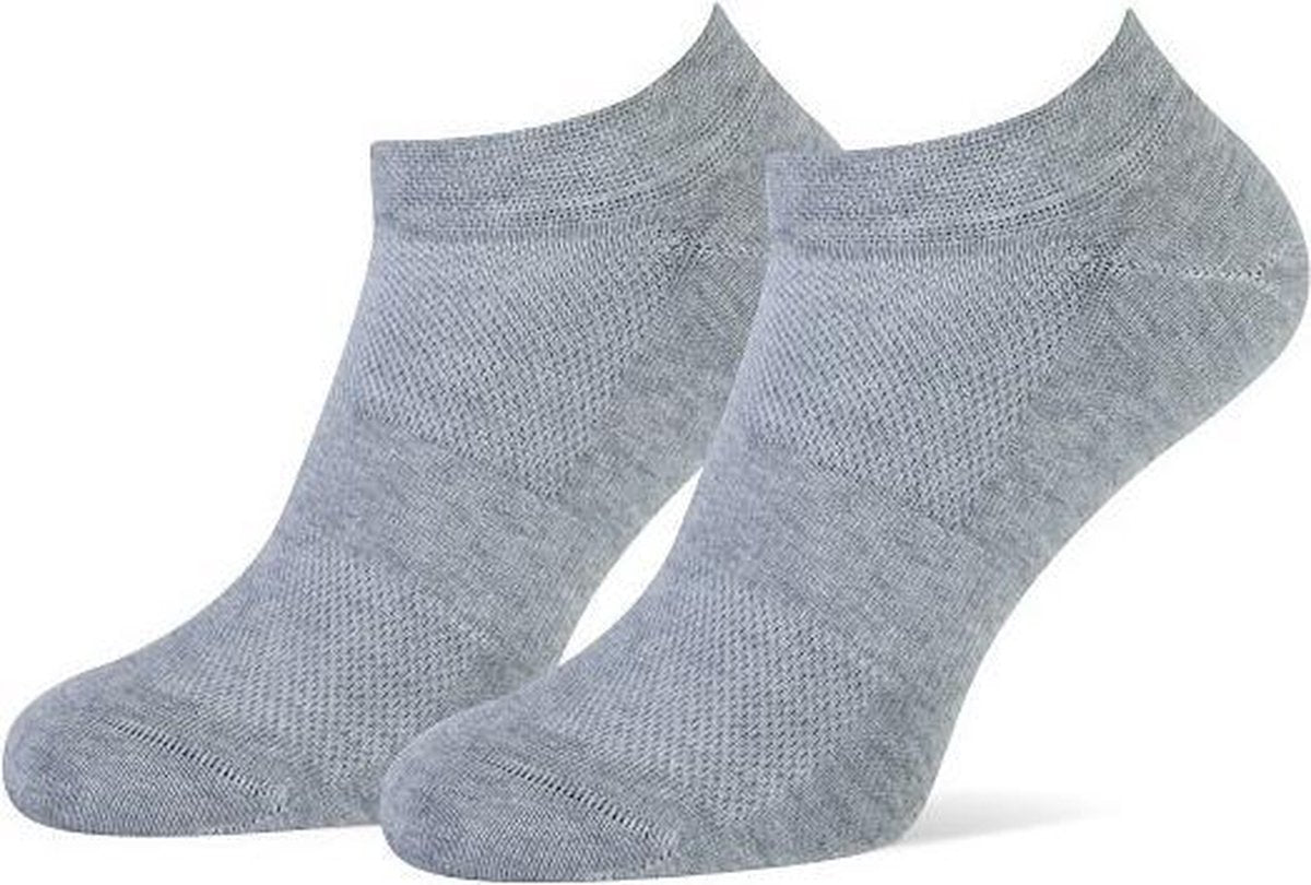 Marcmarcs Basic Sneakersok | Lowsok 2-Pack Grijs