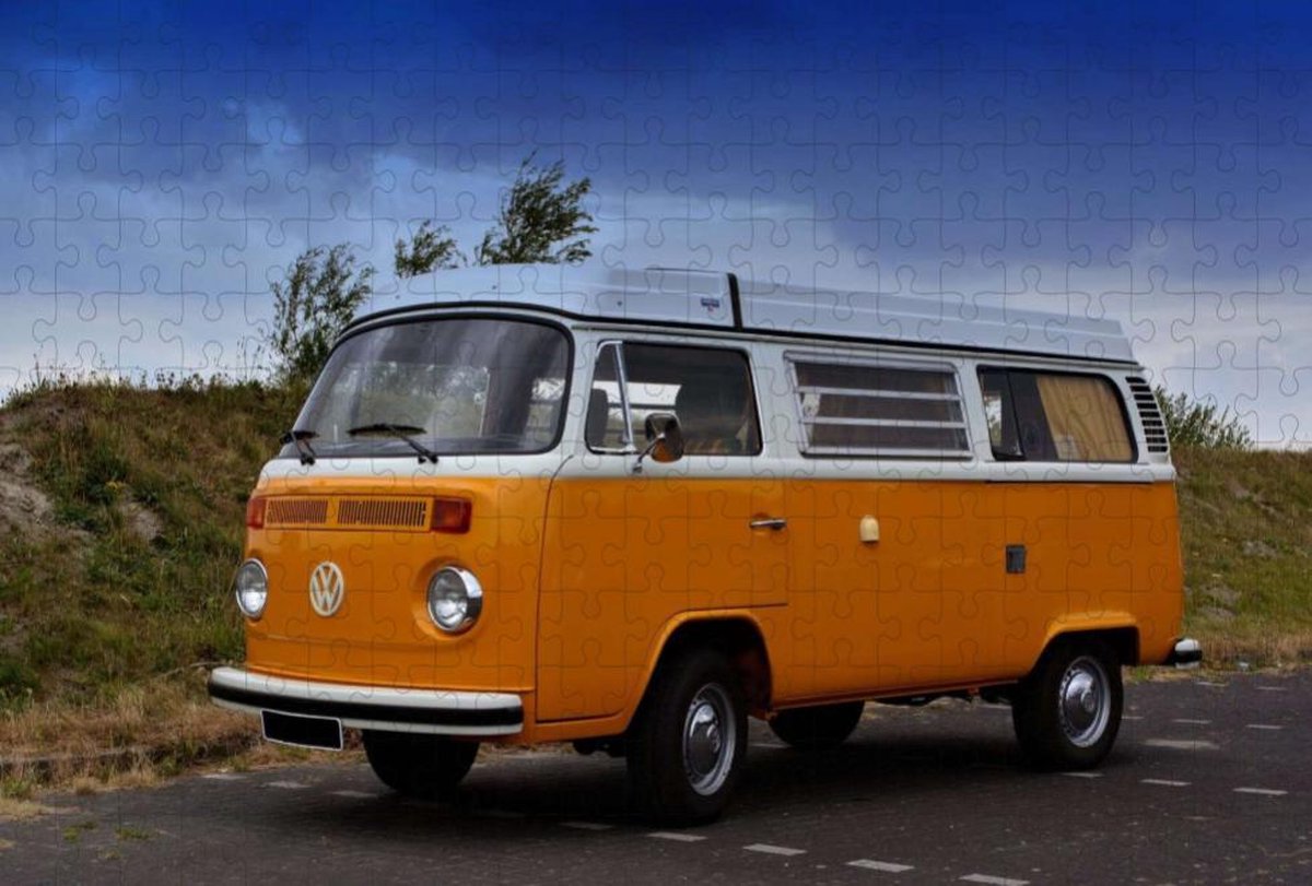 Volkswagen T1 Busje - Legpuzzel 252 stukjes