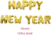 Folieballon Happy New Year