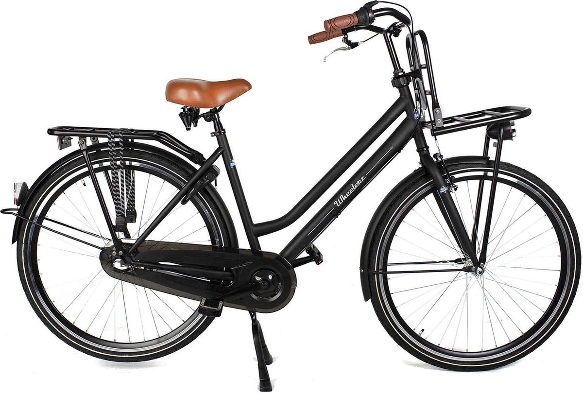 Wheelerz transportfiets 28 inch 57 cm matzwart | unisex