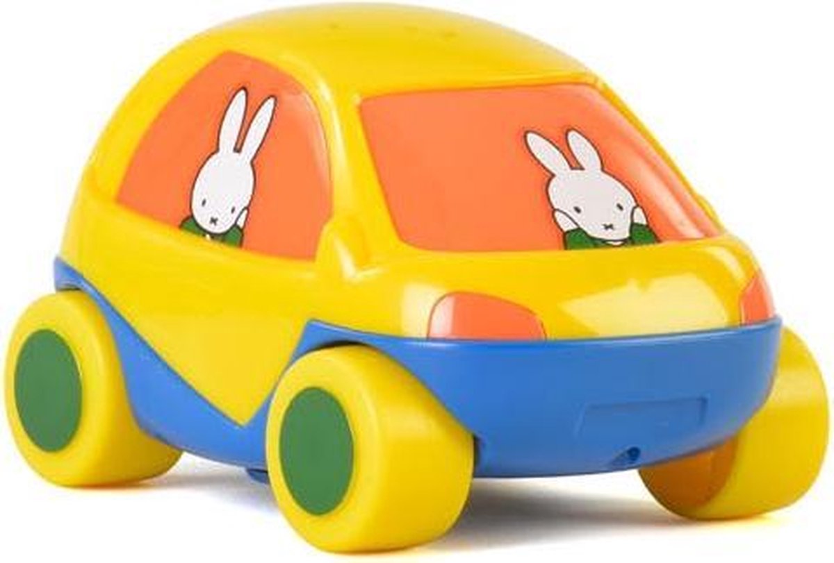 Nijntje Auto - Nijntje Speelgoed - Cadeau - Vanaf 1 jaar - Geel