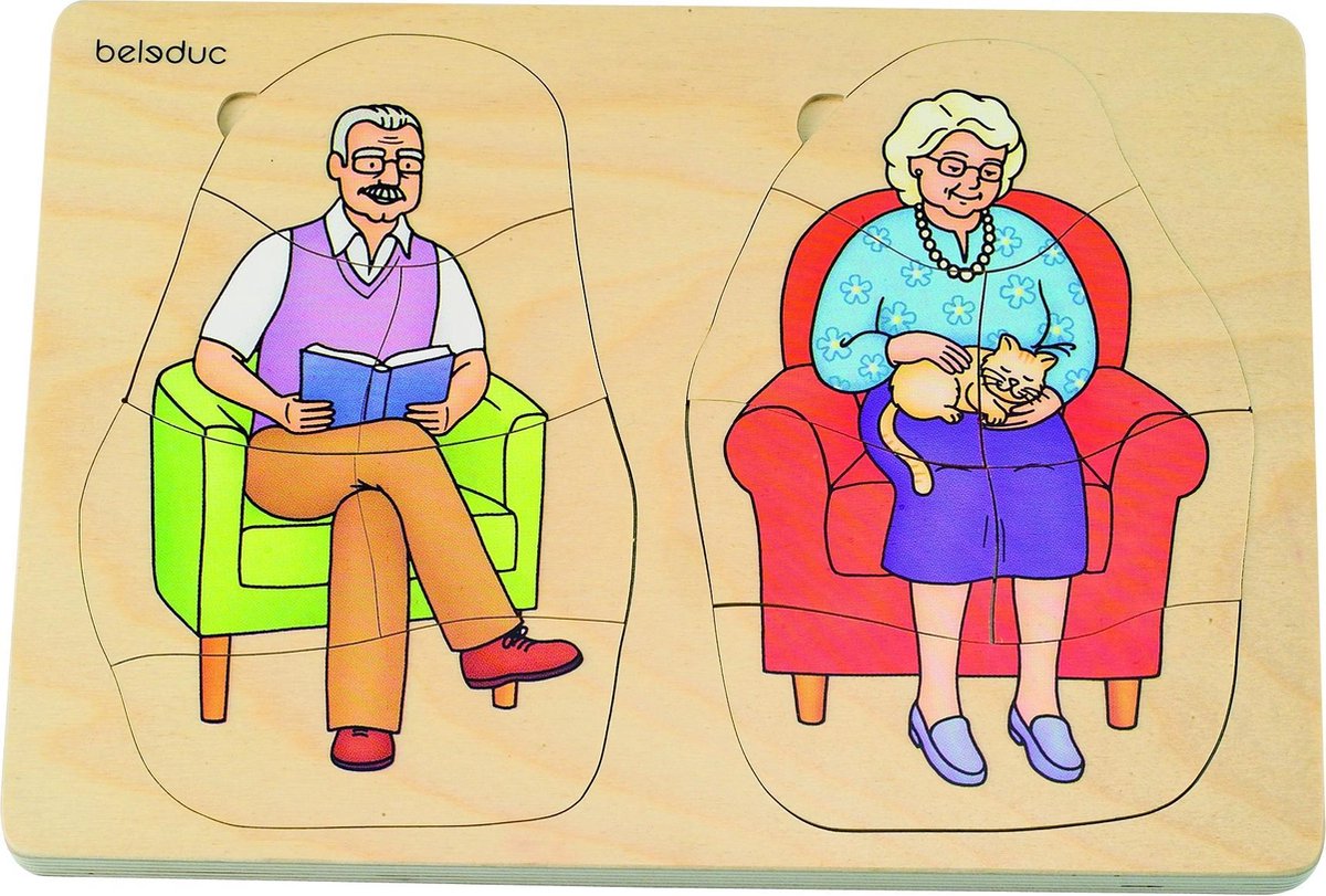 Lagenpuzzel opa & oma