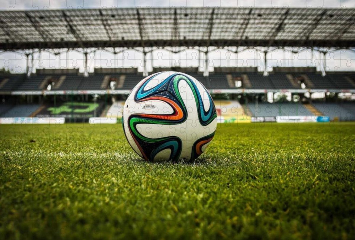 Adidas Jabulani | WK Zuid-Afrika | Stadion Voetbal - Puzzel 252 stukjes