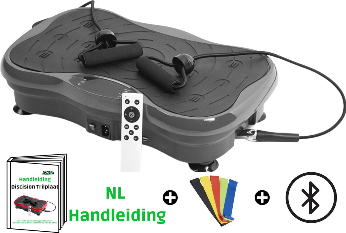 Discision Trilplaat Fitness - Booty Bands- NL Handleiding - Bluetooth