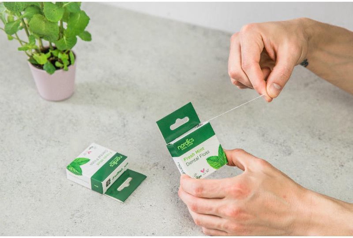 Nordics Maiszetmeel Flosdraad Vegan