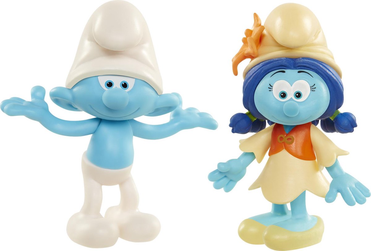 "Smurfen figurenset: Klungel en Smurflelie"