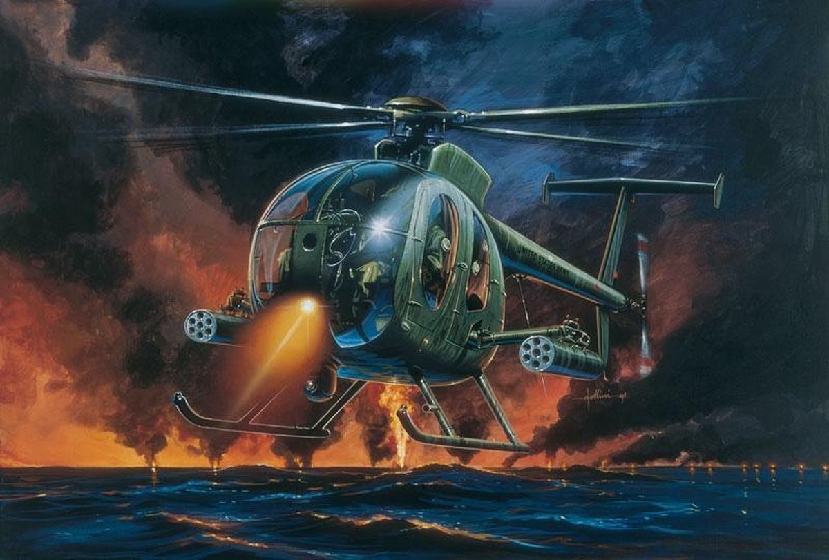 Italeri - Ah6 Night Fox 1:72 (Ita0017s)