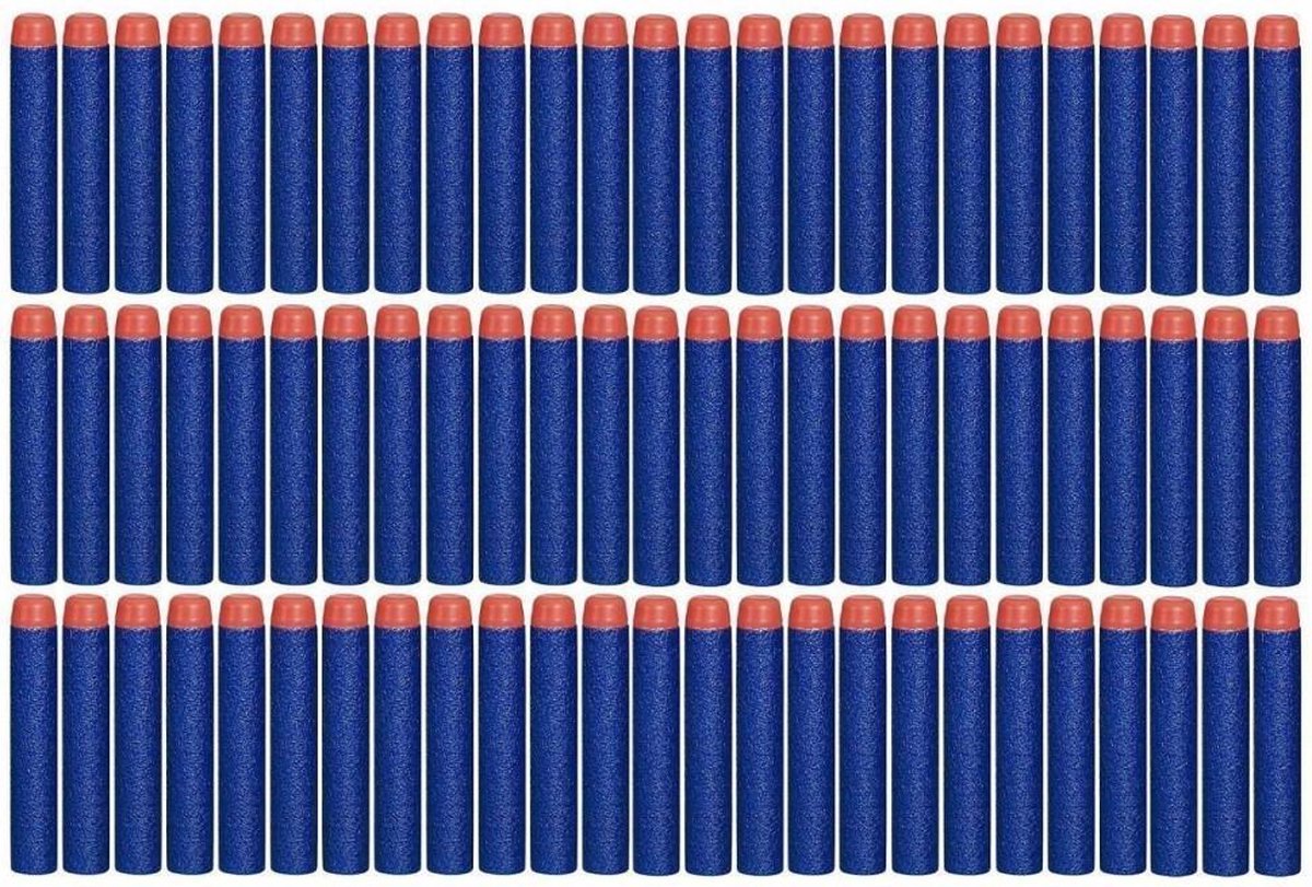 100 universele Pijltjes geschikt voor de NERF N-Strike Elite Toy guns - kleur: blauw