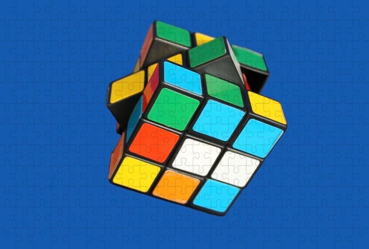 Puzzel Kubus op Puzzel – Puzzel in Puzzel – Legpuzzel 252 stukjes
