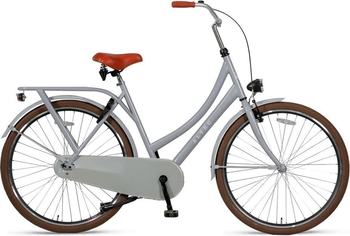 Altec London 28 inch Omafiets de Luxe Light Grey