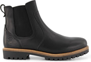 Travelin' Seljord - Leren Heren Chelseaboot - Profielzool - Schoen - Zwart Leer - Maat 41
