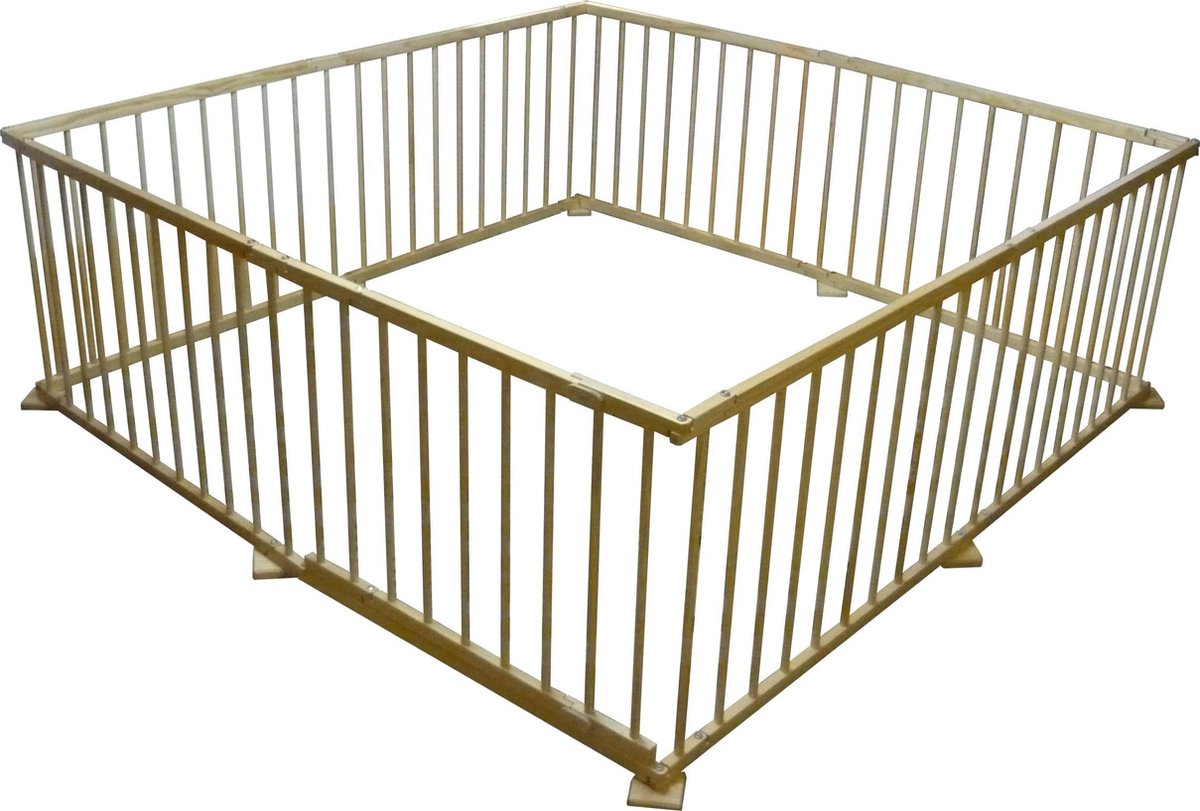 INKLAPBARE Grondbox – kinderbox -Playpen omtrek 7