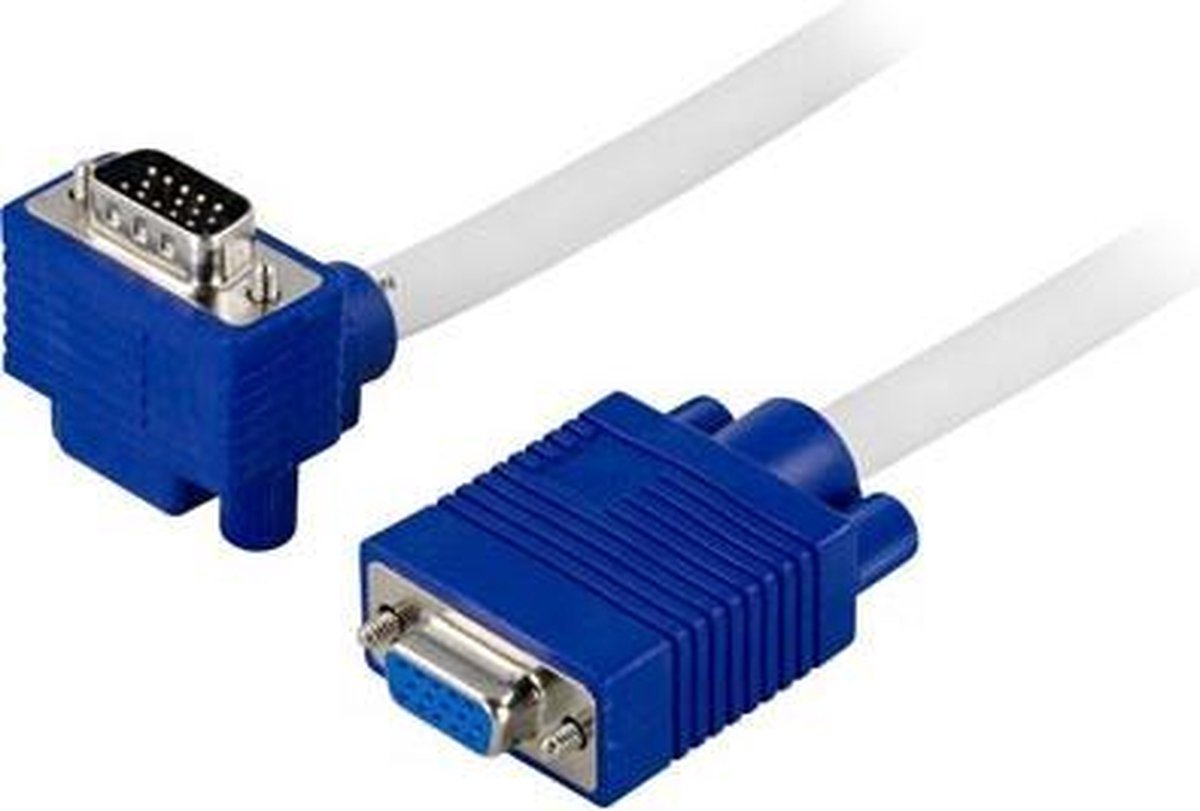 Deltaco RGB-9B 3m VGA (D-Sub) Blauw