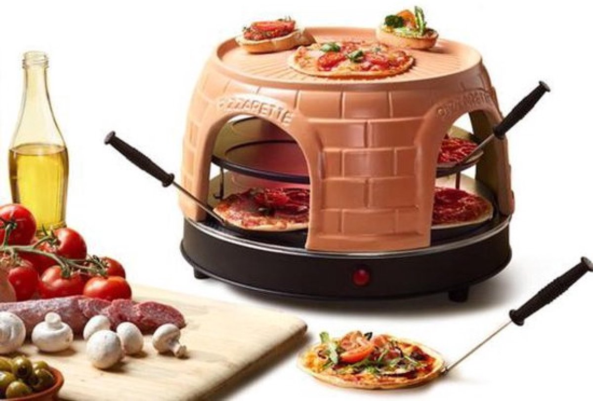 Emerio PO-116124 - Pizzarette - 8 personen