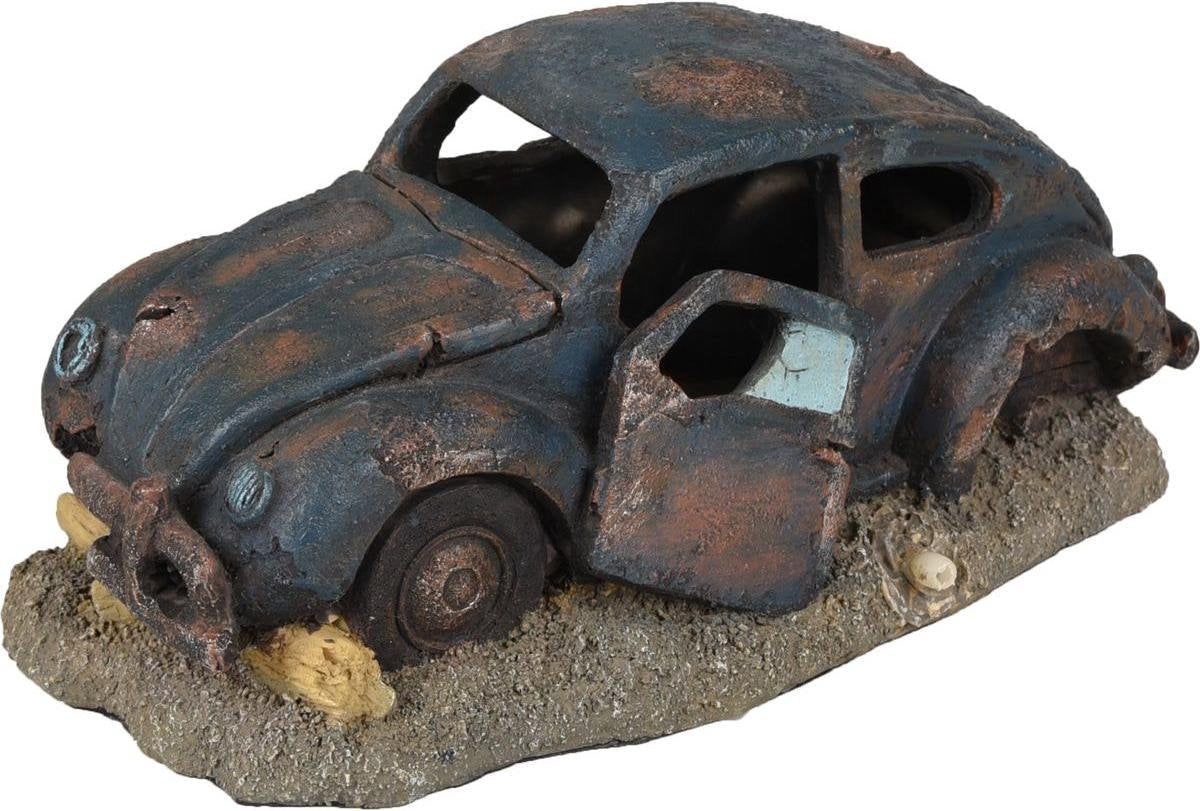 Aquarium decoratie Hektor Uitstromer Kever - 18 x 10 x 8 cm