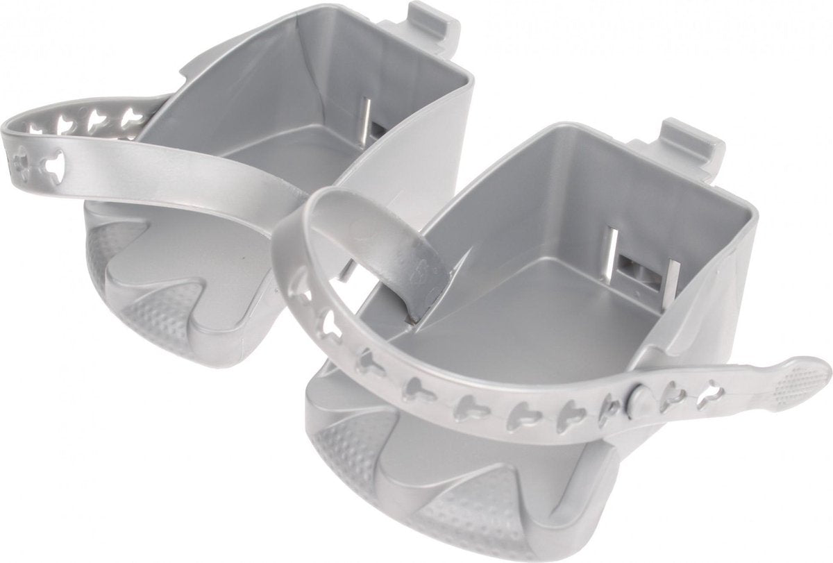Polisport set voetenbakjes Bubbly mini zilver 8632900008