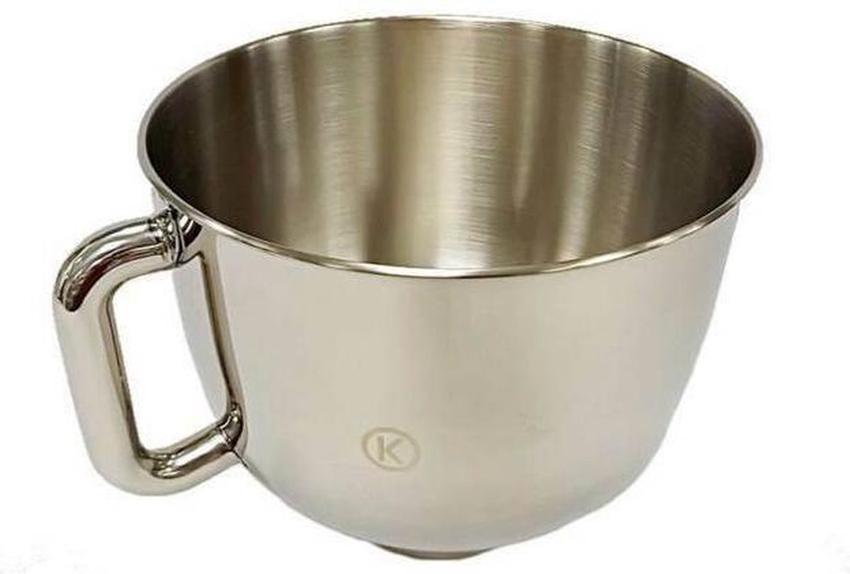 Kenwood mengkom mengbeker RVS inox met handvat voor oa KMX75 keukenmachine keukenrobot