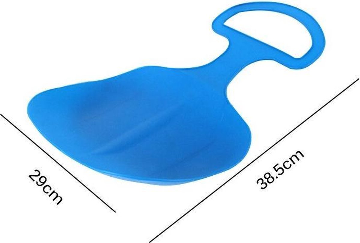 WiseGoods - Glijmat - Rodelen - Slee - Glijschotel - Glijschotel Groot -  Glijmat Sneeuw - Plastic Boards voor Sneeuw - Blauw