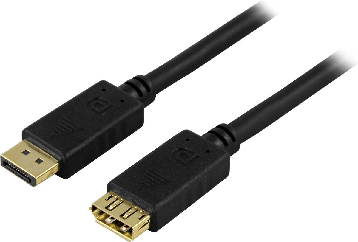 DELTACO DP-1210 - DisplayPort-verlengkabel